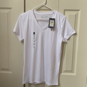 White Underarmour T-Shirt - Ladies Size M